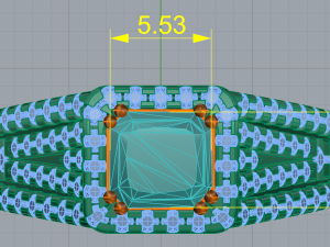 24 Ring Modello di stampa 3D
