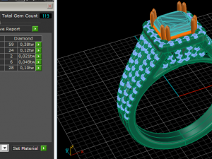 24 Ring Modello di stampa 3D