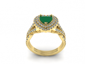 26 Female ring Model do druku 3D