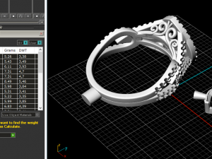 26 Female ring Model do druku 3D