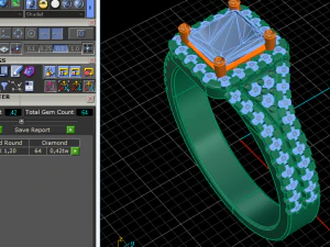 27 Ring 3D Print Model