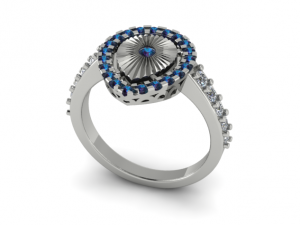 28 Female ring 3D Druckmodell