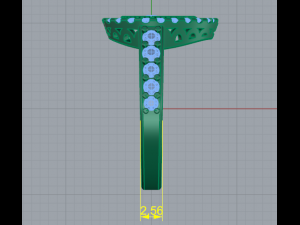 28 Female ring 3D Druckmodell