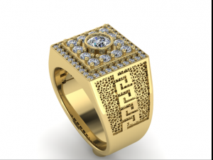 30 Man ring 3D 打印模型
