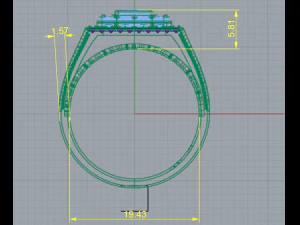 30 Man ring 3D Print Model