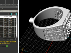 30 Man ring 3D Print Model