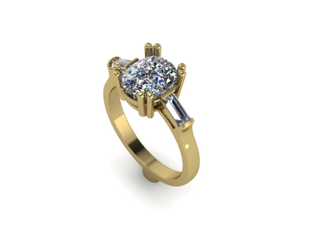 31 Womens ring 3D Print Model .c4d .max .obj .3ds .fbx .stl .blend 