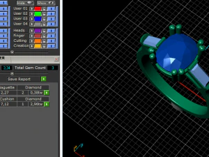 31 Womens ring 3D Print Model