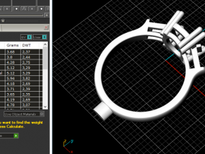 31 Womens ring 3Dプリントモデル