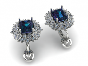 32 Earrings 3D Print Model