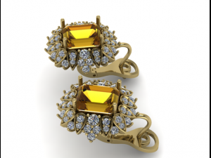 32 Earrings 3D Print Model