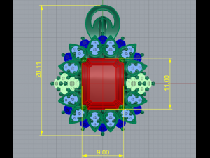 32 Earrings 3D Print Model