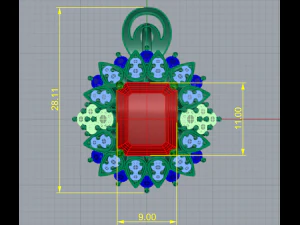 32 Earrings 3D Print Model