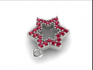 34 Pendant star 3D प्रिंट मॉडल