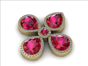 35 Female pendant Modelo de Impressão 3D