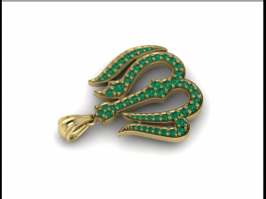 35 Female pendant 3D 打印模型