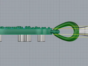 35 Female pendant 3D Print Model