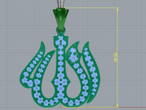 35 Female pendant 3D 打印模型