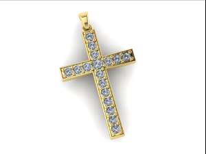 37 Cross 3D Print Model