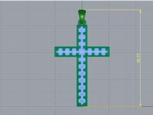 37 Cross 3D Print Model