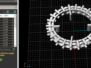 40 Ring with lumps Model Cetak 3D