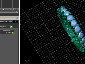 40 Ring with lumps 3D Print Model