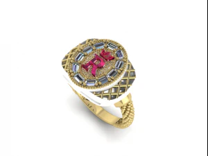 41 Man ring 3D Print Model