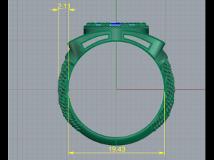 41 Man ring Model do druku 3D