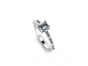 44 Female ring 3D Print Model