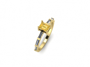 44 Female ring 3D Druckmodell