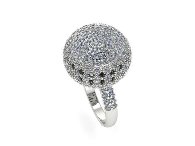 45 Ballet ring for women 3D Baskı Modeli .c4d .max .obj .3ds .fbx .stl .blend 