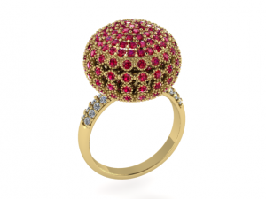 45 Ballet ring for women 3D Baskı Modeli