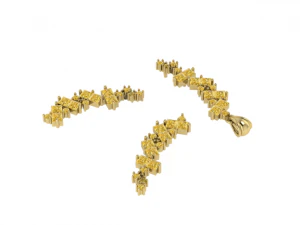 46 Set pendant and earrings 3D Print Model