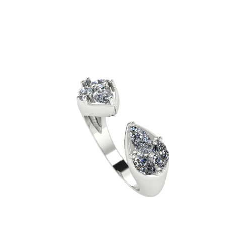 47 Female ring 3D 프린트 모델 .c4d .max .obj .3ds .fbx .stl .blend 