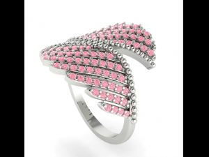 49 Beautiful woman ring 3D Baskı Modeli