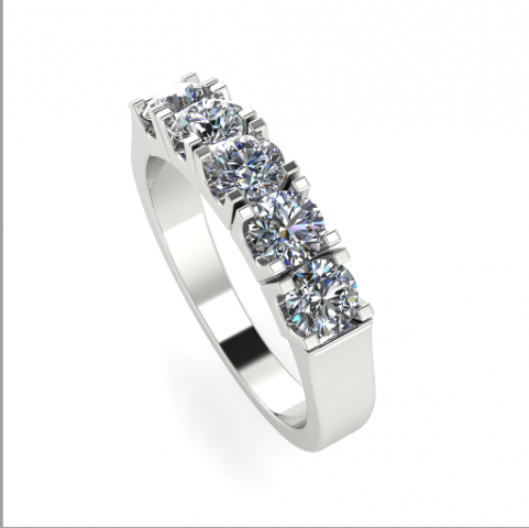 50 Ring Model do druku 3D .c4d .max .obj .3ds .fbx .stl .blend 