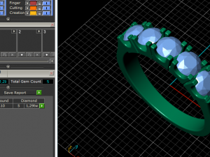 50 Ring Model do druku 3D