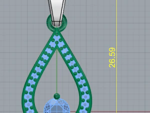 51 Pendant 3D Print Model