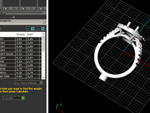 52 Ring female Model Cetak 3D