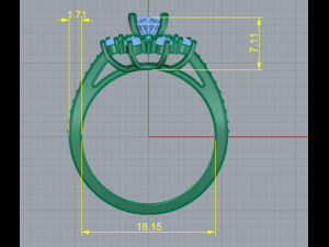 53 Female ring Modelo de Impressão 3D