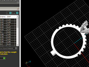 55 Female ring 3D 프린트 모델