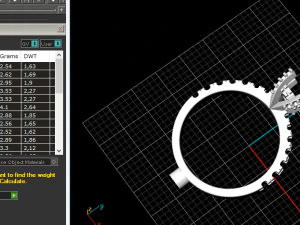 55 Female ring 3D Print Model