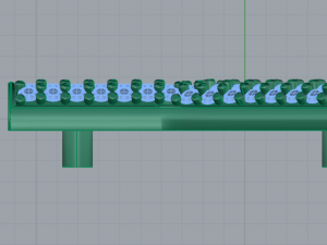 56 Pendant in the shape of the letter Y 3D Print Model