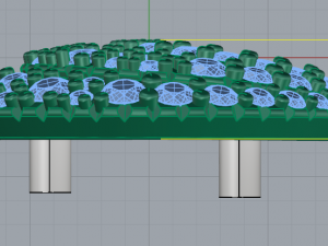57 Set of earrings and ring Model do druku 3D