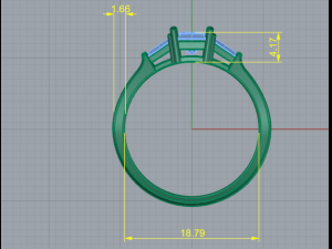 59 Ring Modello di stampa 3D