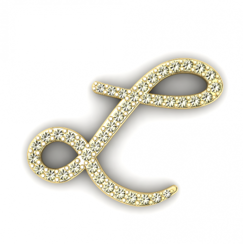60 letter L Modello di stampa 3D .c4d .max .obj .3ds .fbx .stl .blend 