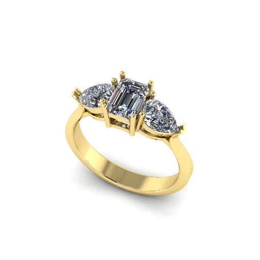 61 Female ring 3D Print Model .c4d .max .obj .3ds .fbx .stl .blend 