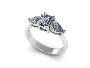 61 Female ring 3D Print Model