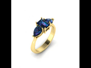 61 Female ring 3D Print Model