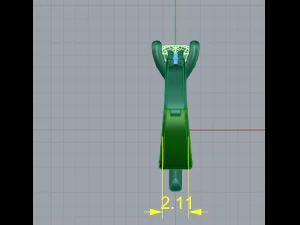 62 Earrings 3D Print Model